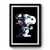 Venom And Snoopy Retro Vintage Premium Poster
