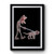 Walking The Demodog Retro Vintage Premium Poster