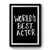World's Best Actor Film Cast & Crew Filmmaker Gift Art Simple Funny Premium Poster