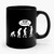 Stop Following Me Evolution Funny Humor Ceramic Mug