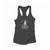 Run Away Killer Bunny Women Racerback Tank Top