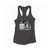 Tupac Trust Nobody Middle Finger Women Racerback Tank Top