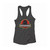 Santasaurus Jurassic Park Women Racerback Tank Top