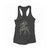 Bull Terrier Dog Camouflage Women Racerback Tank Top