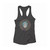 Rick And Morty Morty's Head In Abstract Circle Women Racerback Tank Top