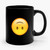 Upside Down Smiley Emoji Smiley Face Sarcastic Emoji Funny Emoji Ceramic Mug