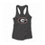 Georgia Bulldogs Logo Women Racerback Tank Top