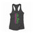 Alpha Kappa Pink And Green Women Racerback Tank Top