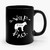 Wolf Papa Pack Daddy Wolf Family Gift For Dad Ceramic Mug