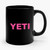 Yeti Script Text Ceramic Mug