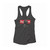 Black Panther Marvel Red Box Logo Women Racerback Tank Top