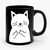 Cat Middle Finger 2 Ceramic Mug