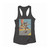 Road Runner And While E Coyote Women Racerback Tank Top