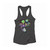 Alien Mickey mouse smoke Women Racerback Tank Top