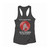 never underestimate an old woman with native blood Women Racerback Tank Top