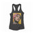 Lil Peep Pink And Black Hair Women Racerback Tank Top
