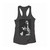 Superman Black And White Women Racerback Tank Top