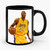 kobe bryant los angeles lakers basketball 1 Ceramic Mug