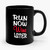 Run Now Wine Later Gym Workout Fitness Burnout 2 Ceramic Mug