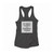 Of Course I'M Right I'M A Geography Teacher School Geography Teacher Women Racerback Tank Top
