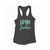 Spin Junkie Spin Class Spinning 1 Women Racerback Tank Top