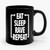 eat sleep rave repeat 1 Ceramic Mug