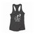 Dad With Baby's Feet New Dad Gift Women Racerback Tank Top