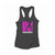 Run Harder Run Usa Run Fitness Motivation Gym Workout Women Racerback Tank Top