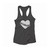 Not You Love Heart Tattoo Women Racerback Tank Top Not You Love Heart Tattoo Women Racerback Tank Top