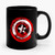 Captain America Shield 2 Art Ceramic Mug