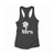Mrs Silhouette Couple Women Racerback Tank Top