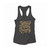 Young Scrappy And Hungry Musical Hamilton Gold Pattern Women Racerback Tank Top