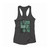 Knows Chemistry Knows Physics Knows Nothing Women Racerback Tank Top