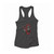 Hand Paint Deadpool Face Women Racerback Tank Top