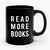 Read More Books Library Geek 1 Funny Ceramic Mug