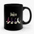 The Joker Walking Road 1 Vintage Ceramic Mug