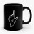 Lefty For Life Left Handed Handedness 2 Funny Ceramic Mug