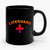 Lifeguard Logo 2 Vintage Style Ceramic Mug