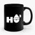 Christmas Santa Ho Cubed Ho Ho Ho Ceramic Mug