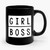 Girl Boss 1 Simple Retro Ceramic Mug