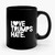 Love Trumps Hate 1 Vintage Retro Style Ceramic Mug