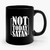 Not Today Satan 1 Art Retro Ceramic Mug