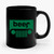 Beer Or Jeep Funny Parody Logo Ceramic Mug