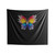 Abstract Colorful Butterfly White Indoor Wall Tapestries