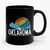 Blue Whale Oklahoma Catoosa Sunset Vintage Ceramic Mug