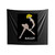 Bally Lady Black Indoor Wall Tapestries