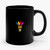 Crash Bandicoot Logo Mask Aku Aku Ceramic Mug