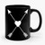 Crossed Arrows Through Heart Native Friendship Love Ceramic Mug