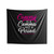 Cancer Is A Comma Not A Period Indoor Wall Tapestries