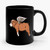 Flying Bulldog Ceramic Mug